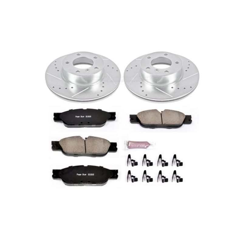 PowerStop PSB Z23 Evolution Kit Brakes, Rotors & Pads Brake Kits - Performance D&S main image