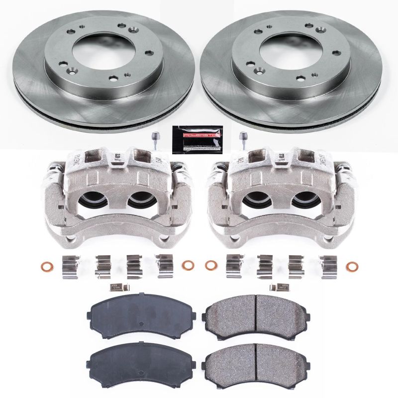 PowerStop PSB Autospecialty Kit w/Cals Brakes, Rotors & Pads Brake Kits - OE main image