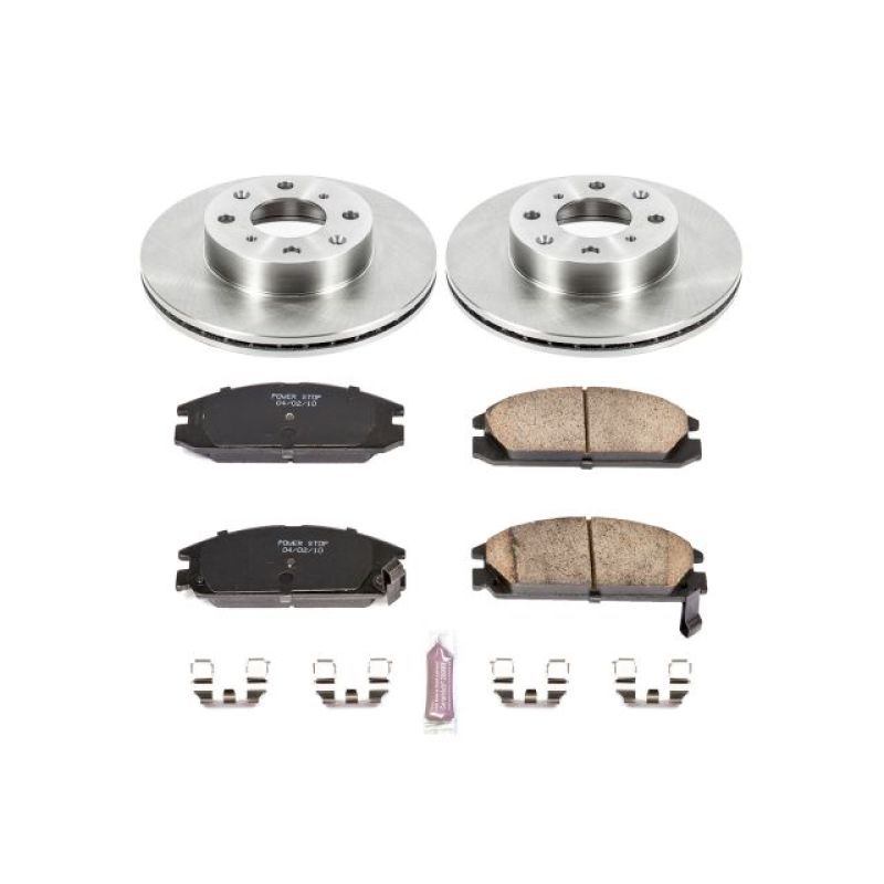 PowerStop PSB Autospecialty Kit Brakes, Rotors & Pads Brake Kits - OE main image