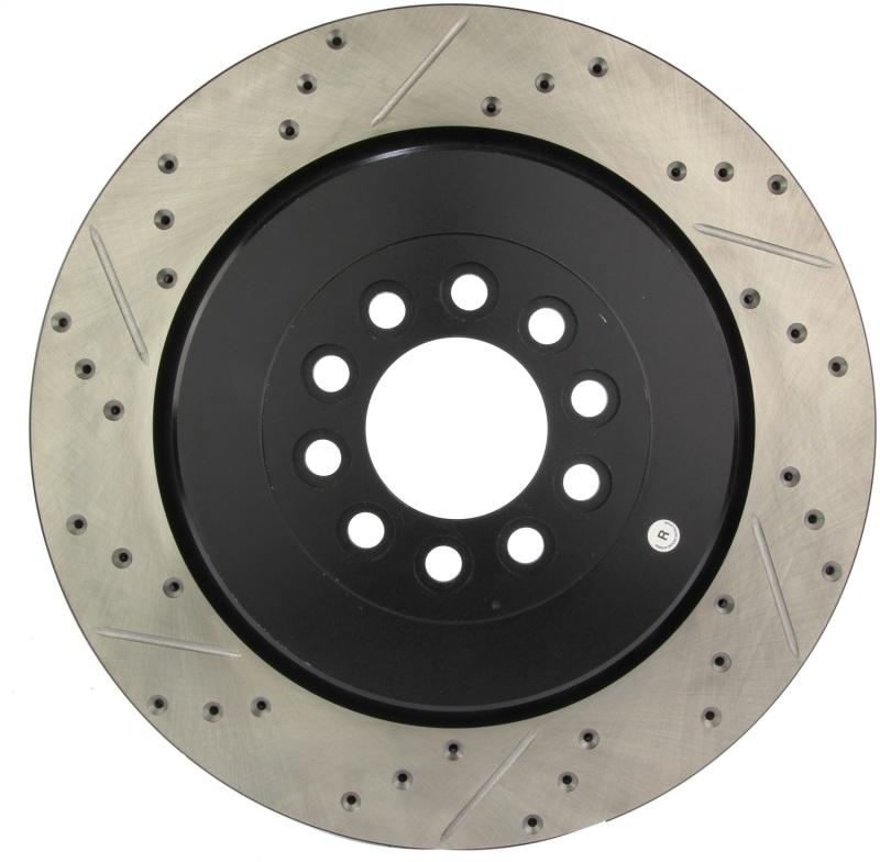 StopTech Slotted & Drilled Sport Brake Rotor 127.20018R Main Image