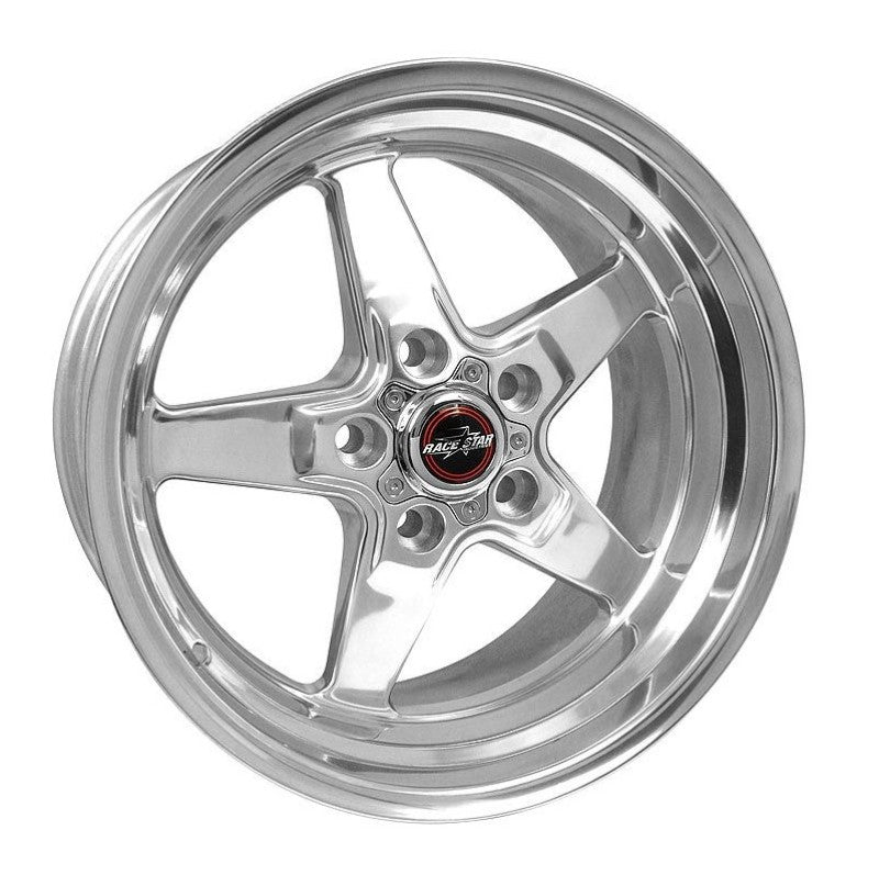 Race Star 92 Drag Star 17x9.5 5x4.75bc 7.53bs Direct Drill Polished Wheel 92-795254DP-58