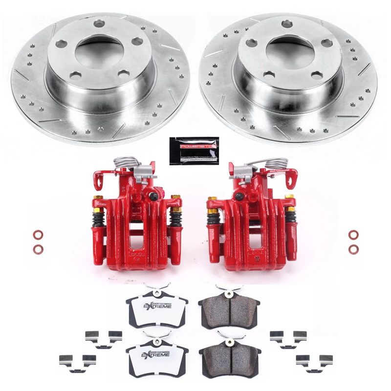 PowerStop PSB Z26 Street Kit w/Cals Brakes, Rotors & Pads Brake Kits - Performance D&S main image