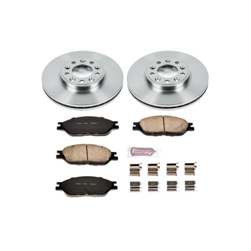 PowerStop PSB Autospecialty Kit Brakes, Rotors & Pads Brake Kits - OE main image