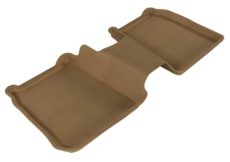 3D MAXpider 2009-2019 Ford Flex Kagu 2nd Row Floormats - Tan L1FR05121502 Main Image