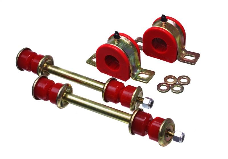 Energy Suspension 99-06 Chevrolet Silverado Red 28mm Front Sway Bar Bushings 3.5222R Main Image