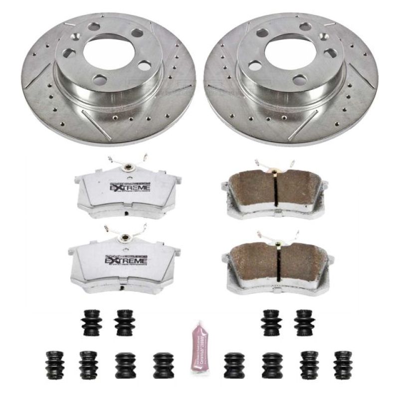 PowerStop PSB Z26 Street Warrior Kit Brakes, Rotors & Pads Brake Kits - Performance D&S main image