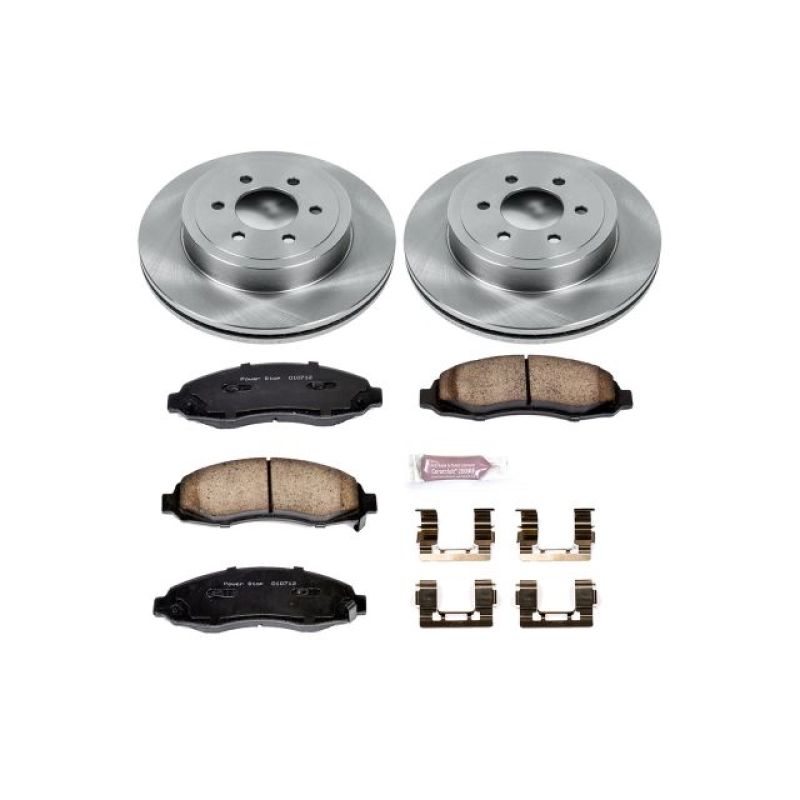 PowerStop PSB Autospecialty Kit Brakes, Rotors & Pads Brake Kits - OE main image