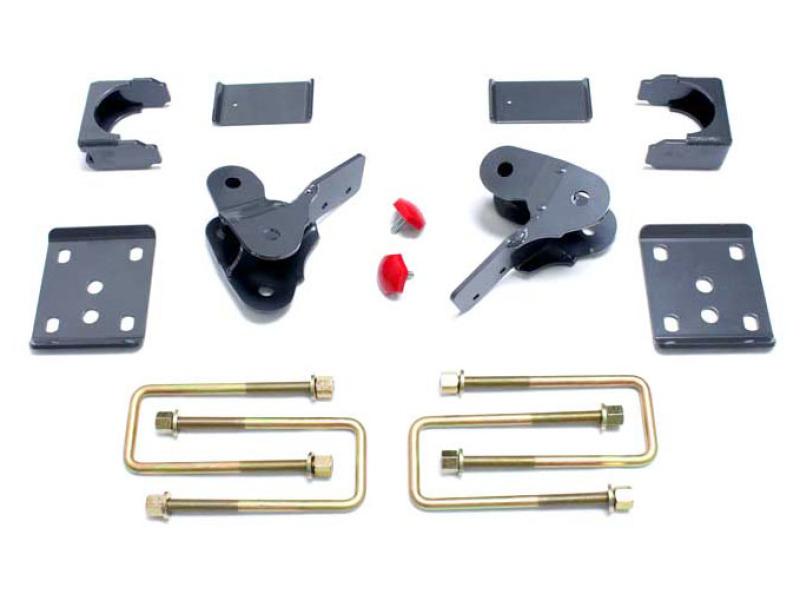 MaxTrac 04-08 Ford F-150 2WD/4WD 4in Rear Lowering Flip Kit w/Hangers 303140 Main Image