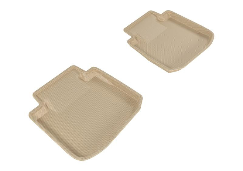 3D MAXpider 2015-2019 Subaru Legacy/Outback Kagu 2nd Row Floormats - Tan L1SB01321502 Main Image