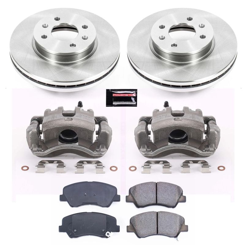 PowerStop PSB Autospecialty Kit w/Cals Brakes, Rotors & Pads Brake Kits - OE main image