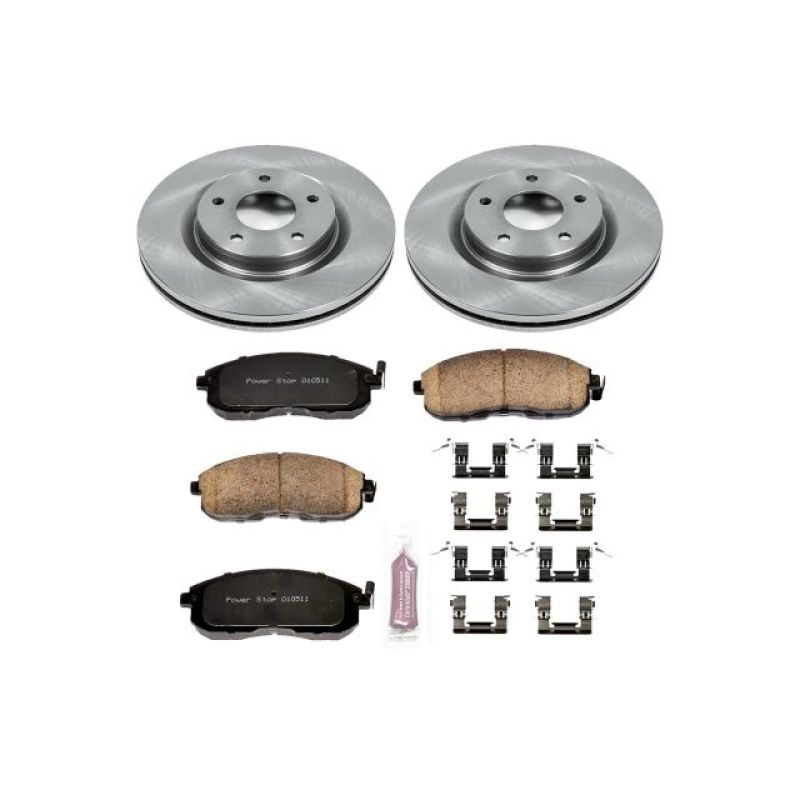 PowerStop PSB Autospecialty Kit Brakes, Rotors & Pads Brake Kits - OE main image