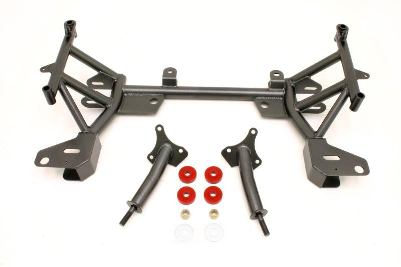 BMR 93-02 F-Body K-Member w/ SBC/BBC Motor Mounts and STD. Rack Mounts - Black Hammertone KM005H Main Image