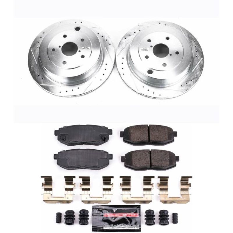 PowerStop PSB Z23 Evolution Kit Brakes, Rotors & Pads Brake Kits - Performance D&S main image