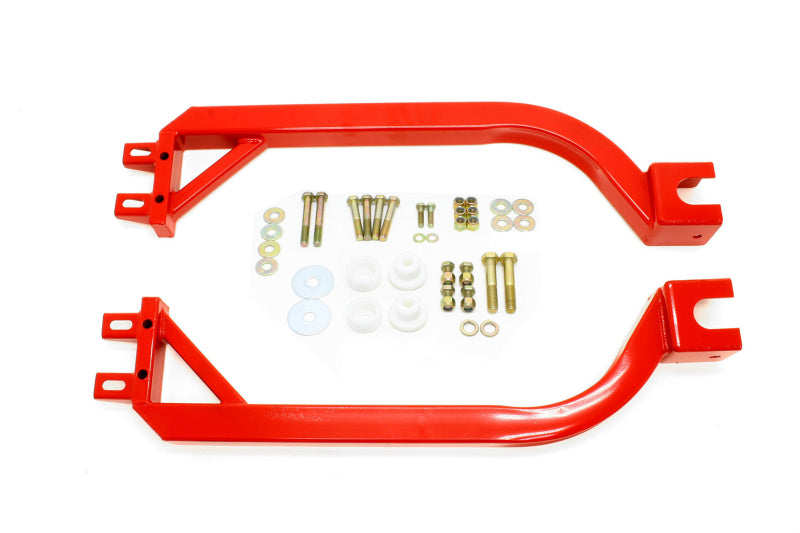 BMR 67-69 1st Gen F-Body Bolt-On Subframe Connectors - Red SFC005R