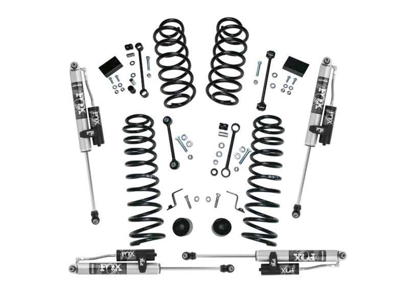 Superlift 18-22 Jeep Wrangler JL (NO Mojave) 4WD 2.5in Dual Rate Coil Lift Kit w/Fox 2.0 Res Shocks K185FX