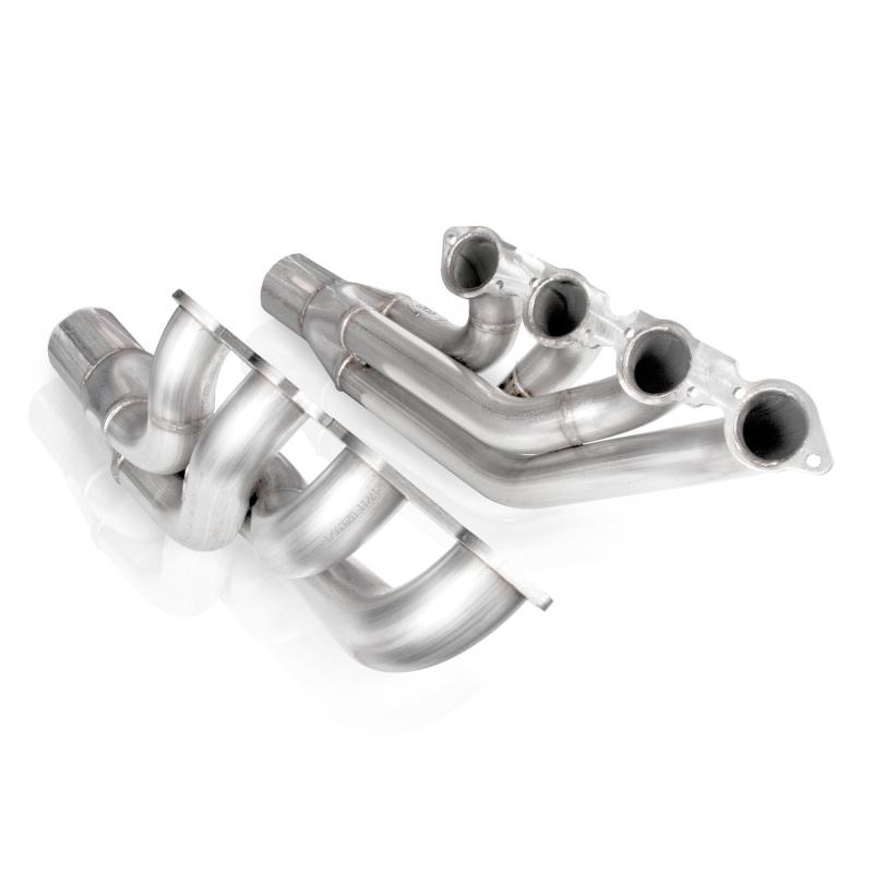 Stainless Works BB Chevy Down and Forward Turbo Headers 2-1/2in Primaries 4in Slip Fit Collectors BBCDFT Main Image