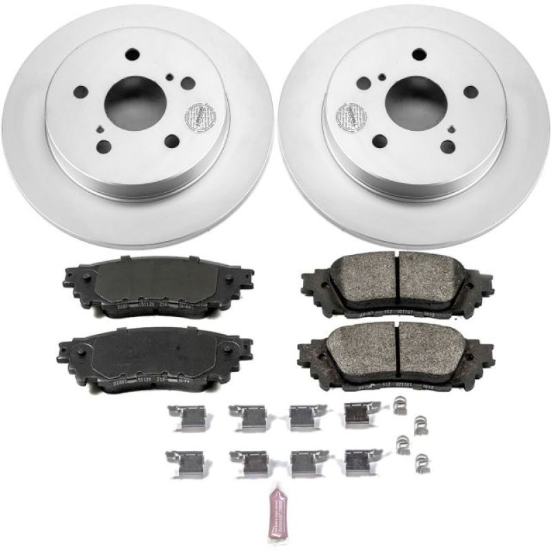 PowerStop PSB Z17 Evolution Coated Kit Brakes, Rotors & Pads Brake Kits - Performance Blank main image