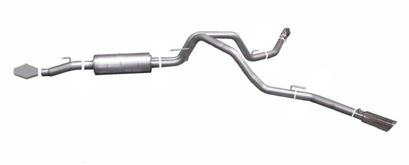 Gibson 11-14 Ford F-150 FX4 3.5L 2.5in Cat-Back Dual Extreme Exhaust - Stainless 69015 Main Image