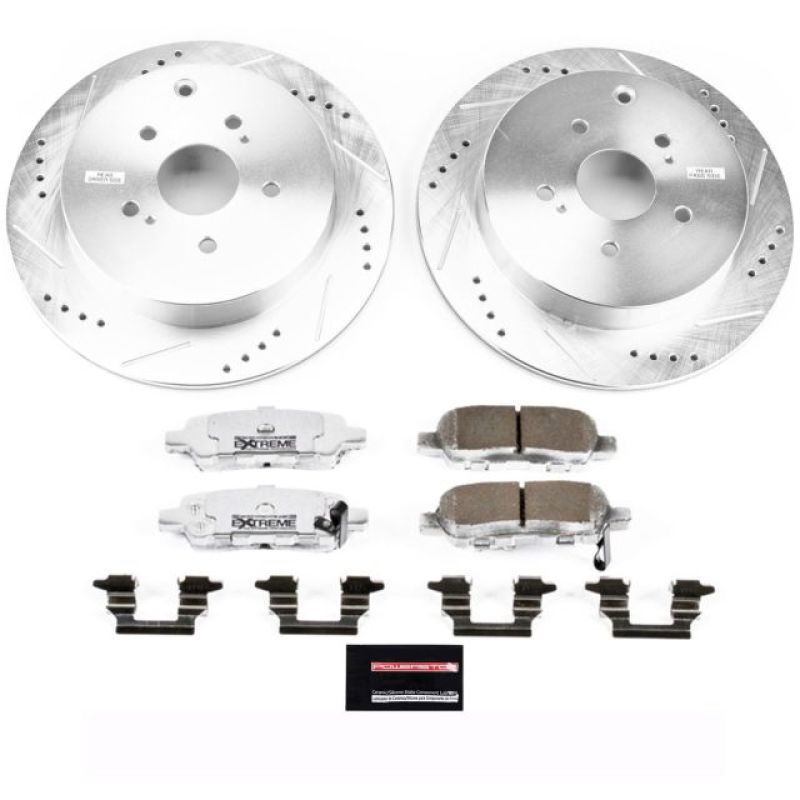 PowerStop PSB Z26 Street Warrior Kit Brakes, Rotors & Pads Brake Kits - Performance D&S main image