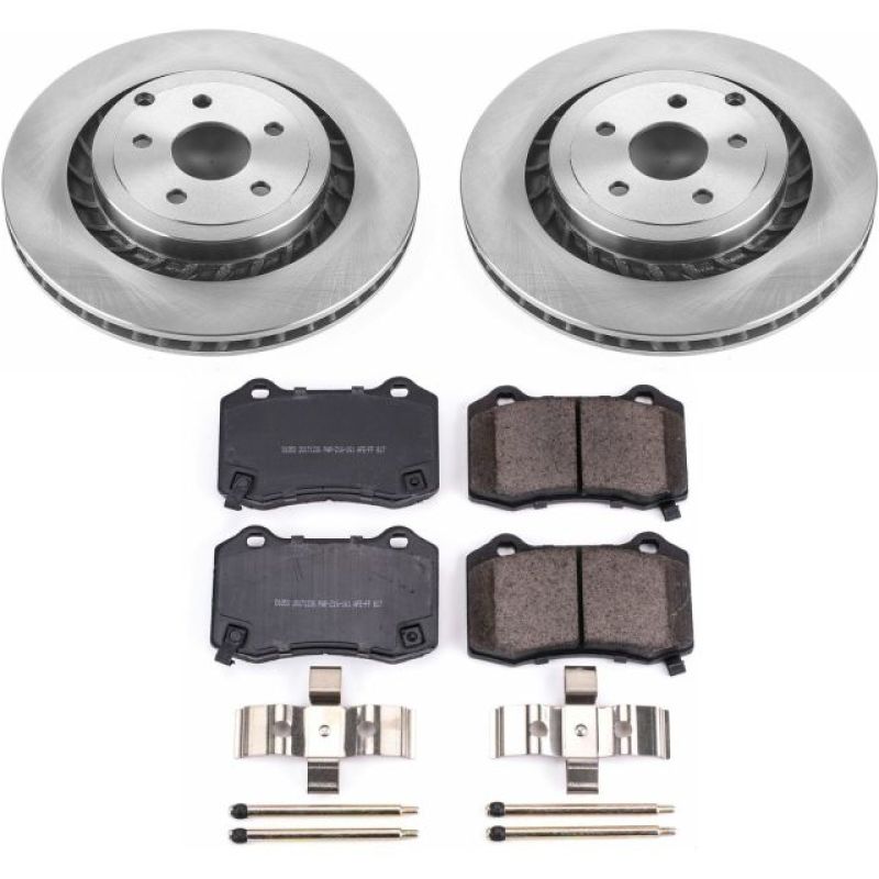 PowerStop PSB Autospecialty Kit Brakes, Rotors & Pads Brake Kits - OE main image