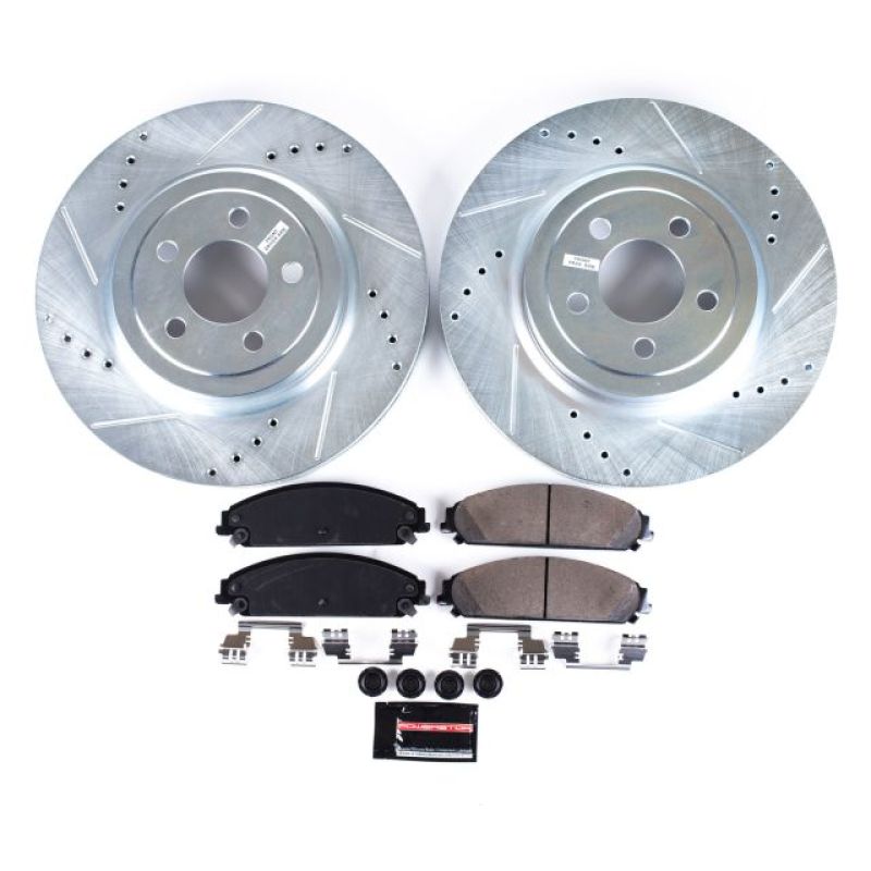 PowerStop PSB Z23 Evolution Kit Brakes, Rotors & Pads Brake Kits - Performance D&S main image