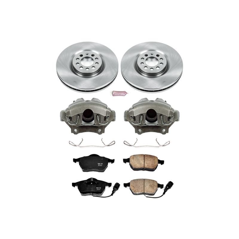 PowerStop PSB Autospecialty Kit w/Cals Brakes, Rotors & Pads Brake Kits - OE main image