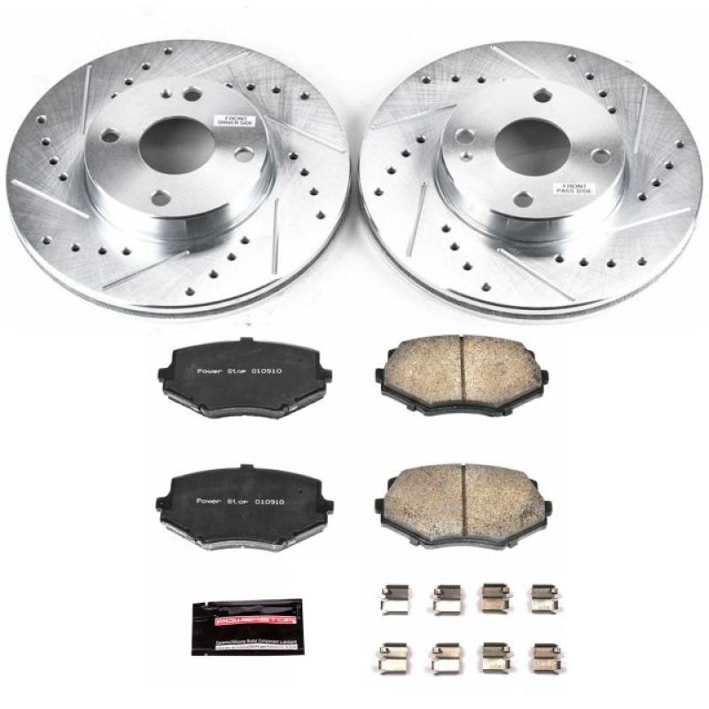 PowerStop PSB Z23 Evolution Kit Brakes, Rotors & Pads Brake Kits - Performance D&S main image