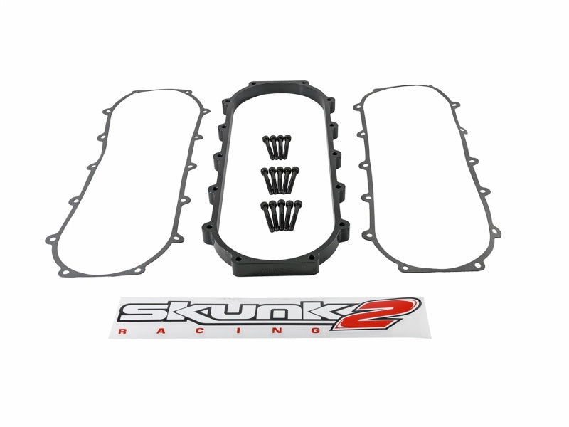 Skunk2 Ultra Series Black Race Intake Manifold 1 Liter Spacer Honda/Acura