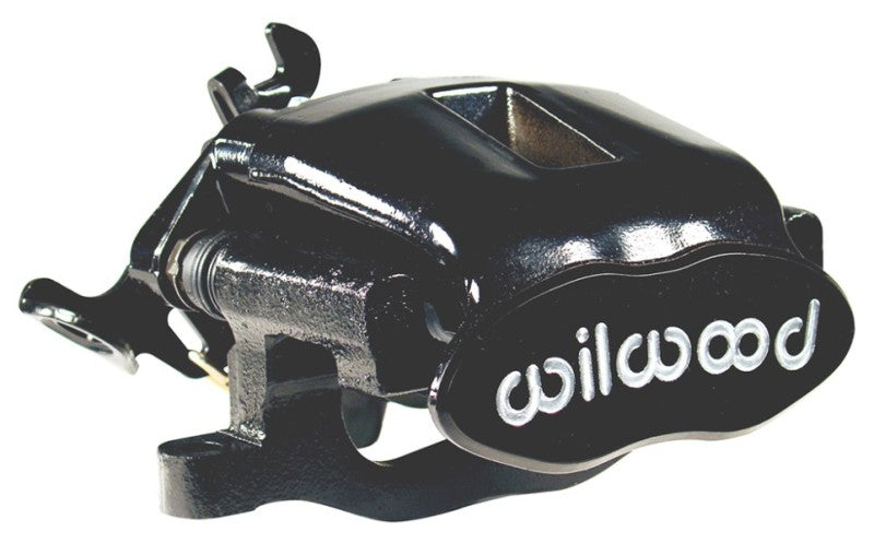 Wilwood Caliper-Combination Parking Brake-Pos 1-R/H-Black 34mm piston .81in Disc 120-9808-1-BK