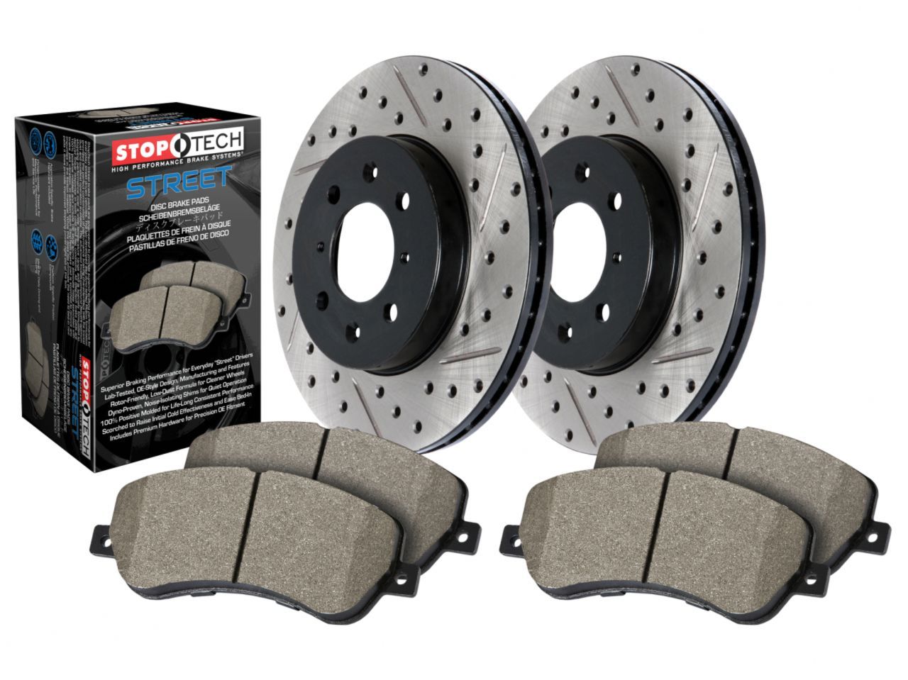 StopTech Rotor and Pad Kits 938.58505 Item Image