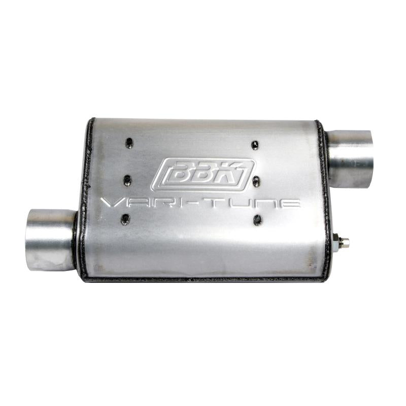 BBK VariTune Adjustable Performance Muffler 2-3/4 Offset/Offset Aluminized Steel 3102 Main Image