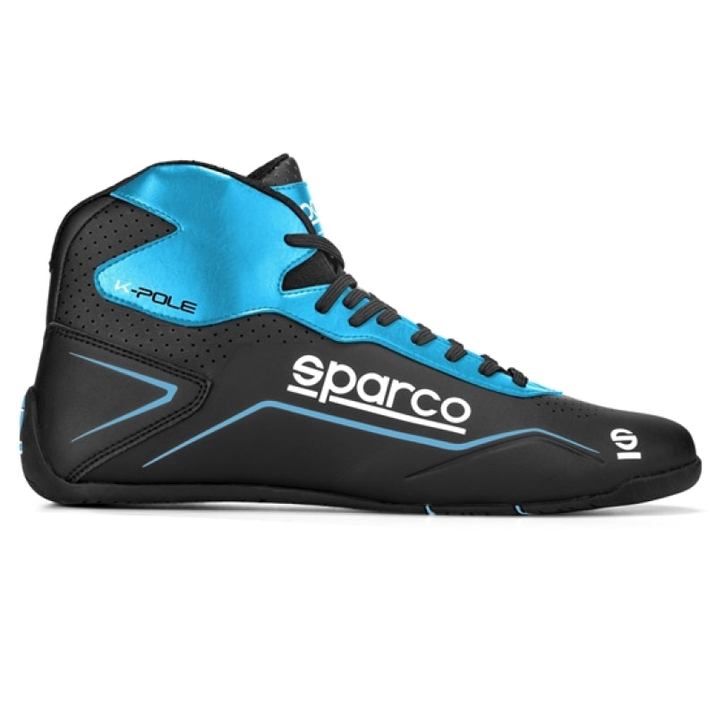 Sparco Shoe K-Pole 38 BLK/BLU 00126938NRAZ