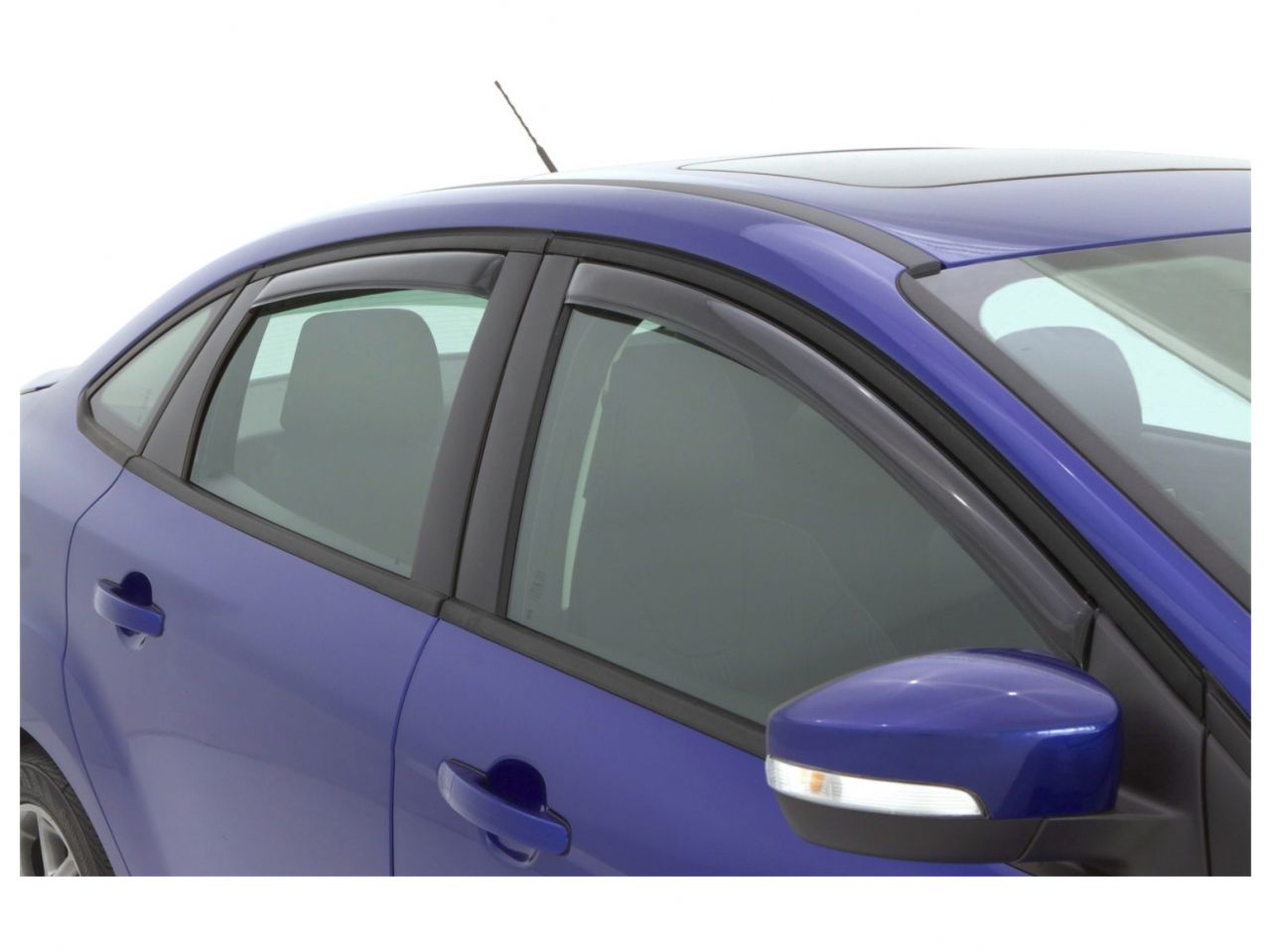 Auto Ventshade In-Channel Ventvisor Side Window Deflector, 4-Piece Set for 2012-2019