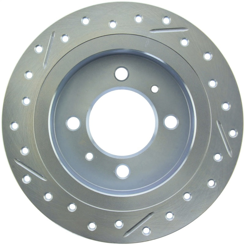 StopTech Select Sport Drilled & Slotted Rotor - Rear Left 227.42054L