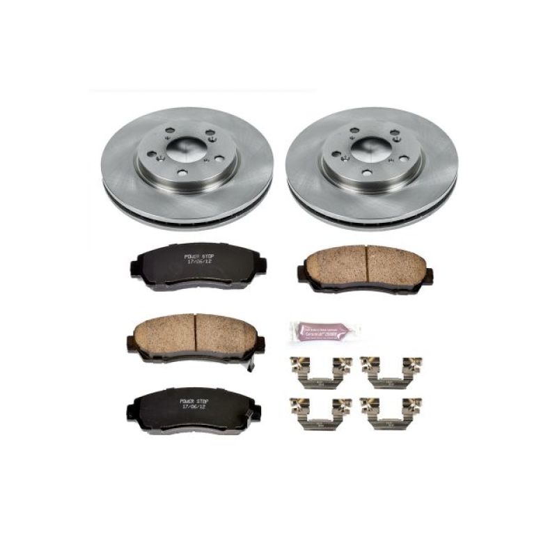 PowerStop PSB Autospecialty Kit Brakes, Rotors & Pads Brake Kits - OE main image