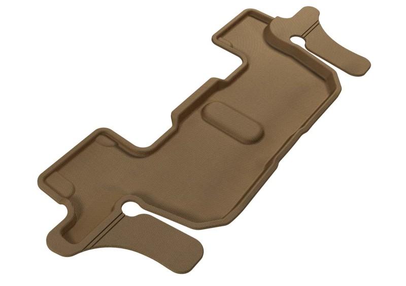 3D MAXpider 2011-2019 Ford Explorer Kagu 3rd Row Floormats - Tan L1FR03631502 Main Image