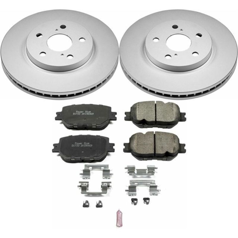 PowerStop PSB Z17 Evolution Coated Kit Brakes, Rotors & Pads Brake Kits - Performance Blank main image