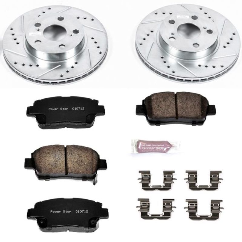 PowerStop PSB Z23 Evolution Kit Brakes, Rotors & Pads Brake Kits - Performance D&S main image