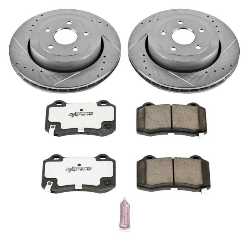 PowerStop PSB Z26 Street Warrior Kit Brakes, Rotors & Pads Brake Kits - Performance D&S main image