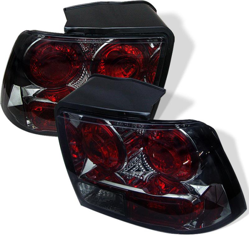 Spyder Ford Mustang 99-04 (will not fit the Cobra model)Euro Style Tail Lights Smoke ALT-YD-FM99-SM 5003744 Main Image