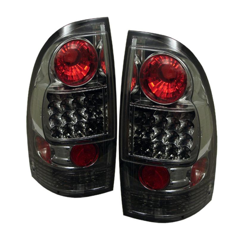 Spyder Toyota Tacoma 05-15 LED Tail Lights Smoke ALT-YD-TT05-LED-SM 5007957 Main Image