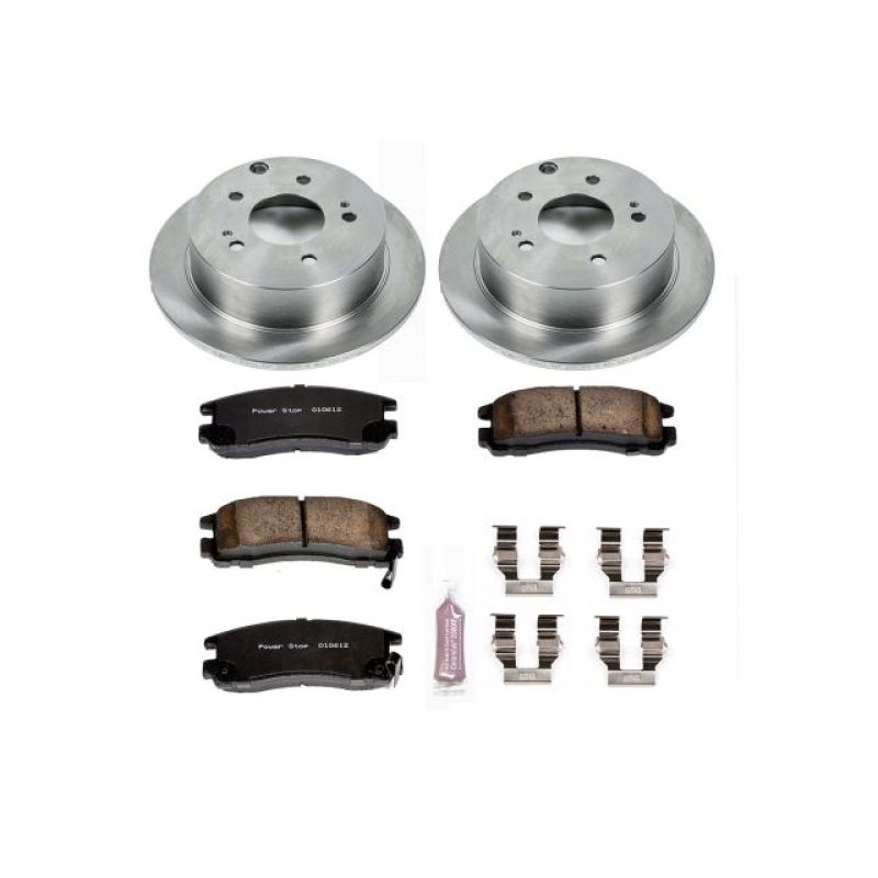 PowerStop PSB Autospecialty Kit Brakes, Rotors & Pads Brake Kits - OE main image