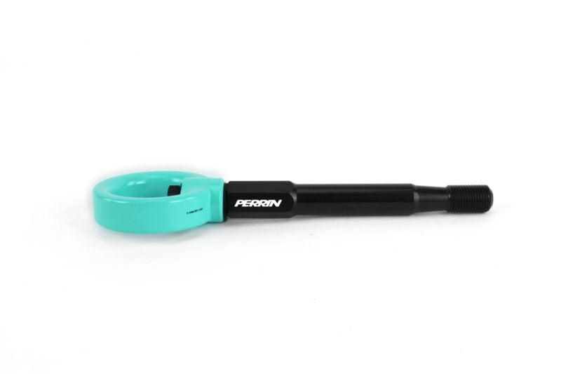Perrin 14-19 Subaru Forester/Ascent Tow Hook Kit (Rear) - Hyper Teal PSP-BDY-253TE *Discontinued