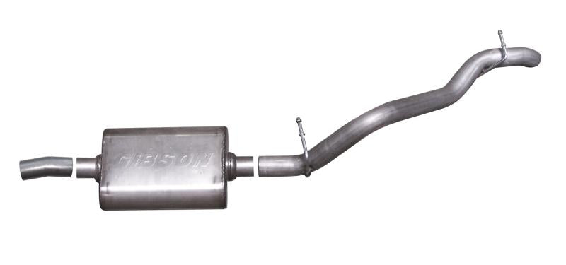 Gibson 97-99 Jeep TJ Sahara 4.0L 2.25in Cat-Back Single Exhaust - Stainless 617305 Main Image