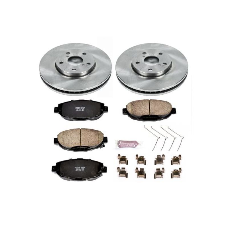 PowerStop PSB Autospecialty Kit Brakes, Rotors & Pads Brake Kits - OE main image