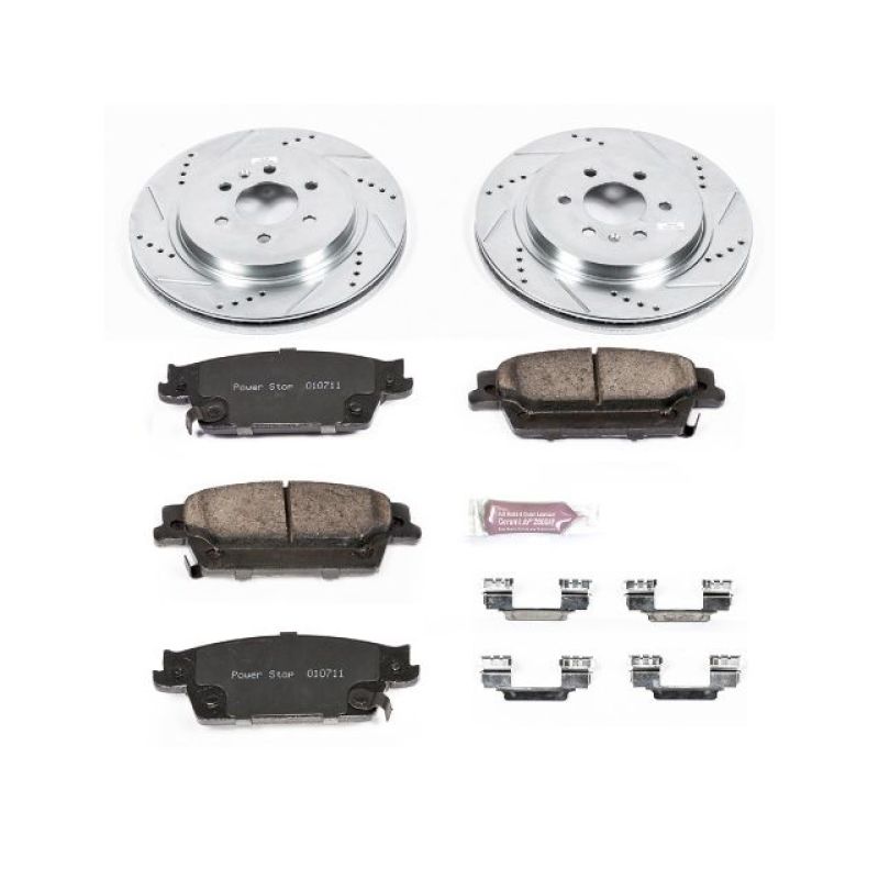 PowerStop PSB Z23 Evolution Kit Brakes, Rotors & Pads Brake Kits - Performance D&S main image