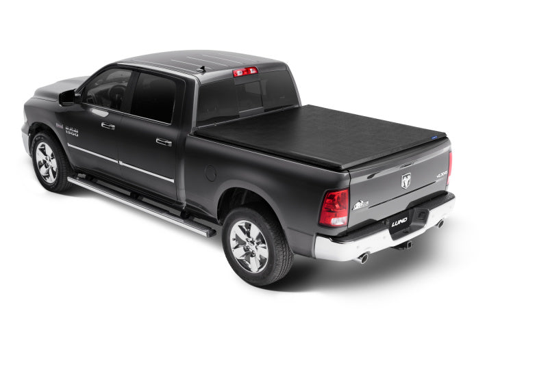 Lund 02-17 Dodge Ram 1500 (6.5ft. BedExcl. Beds w/Rambox) Genesis Roll Up Tonneau Cover - Black 96064