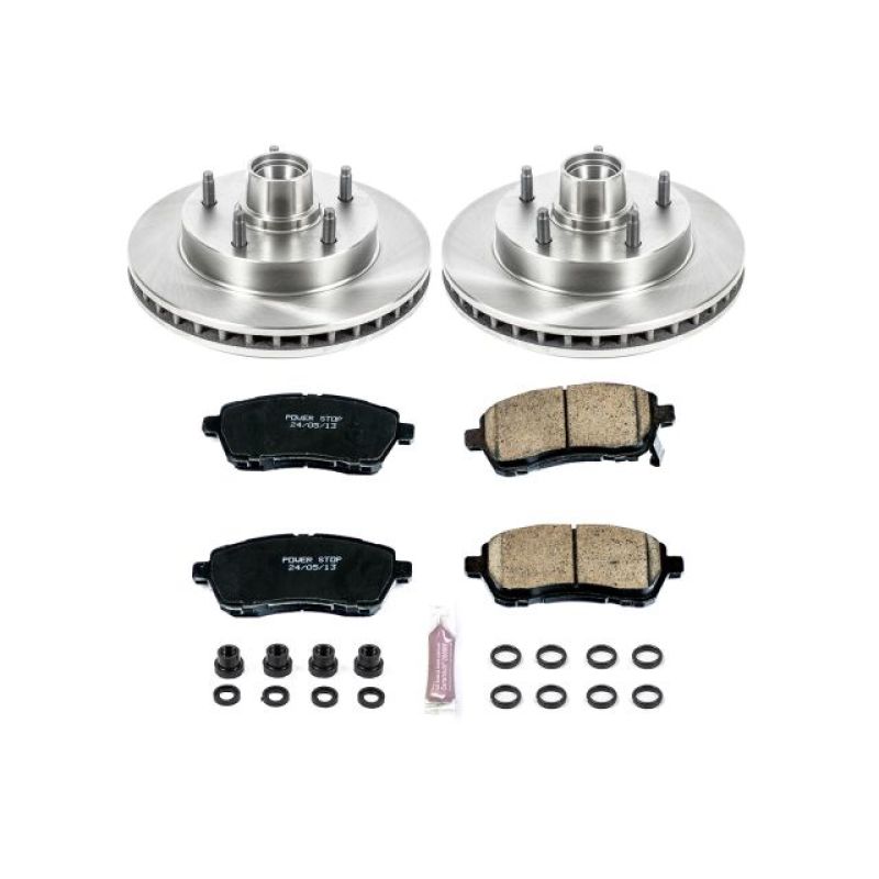 PowerStop PSB Autospecialty Kit Brakes, Rotors & Pads Brake Kits - OE main image