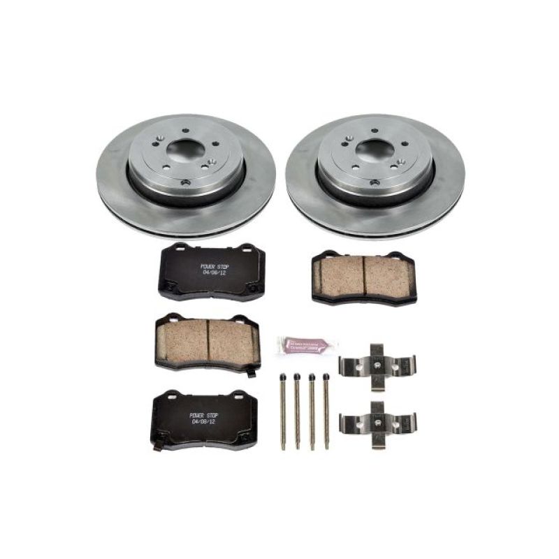 PowerStop PSB Autospecialty Kit Brakes, Rotors & Pads Brake Kits - OE main image