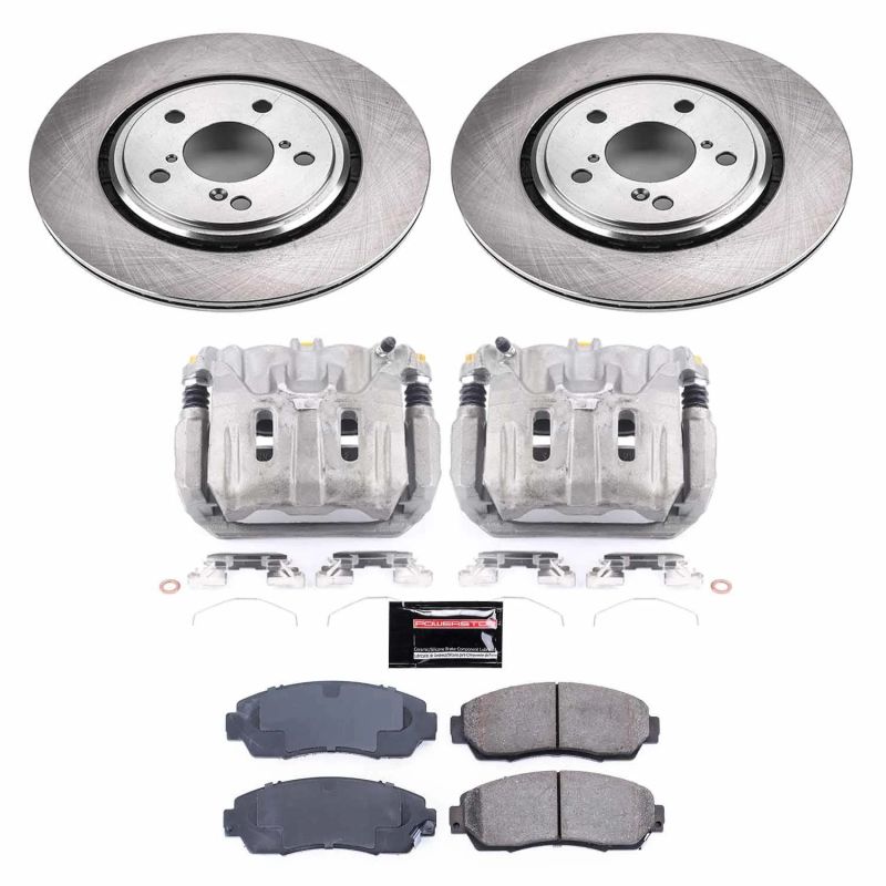 PowerStop PSB Autospecialty Kit w/Cals Brakes, Rotors & Pads Brake Kits - OE main image